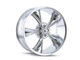 Ridler 695 Chrome Wheel; 18x8; 0mm Offset (63-67 Corvette C2)