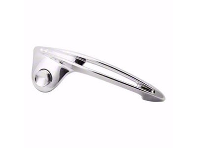 Ringbrothers Door Handle; Polished (65-70 Mustang)