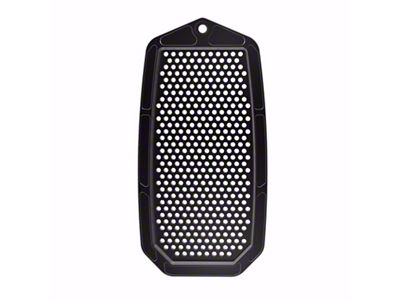 Ringbrothers Door Jam Vent; Black Anodized (70-81 Firebird)