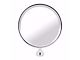 Ringbrothers Round Billet Mirror Set; Natural Billet (Universal; Some Adaptation May Be Required)