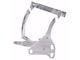 Ringbrothers Solid Frame Hood Hinge Kit for Fiberglass Hoods; Natural Billet (67-72 Blazer, C10, C20, Jimmy, K10, K20)