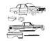 Rocker Panel, 2 Door, Left, Falcon, Ranchero, 1960-1963