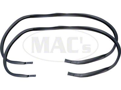 Molded Door Seals (66-67 Fairlane 2-Door Hardtop, Convertible)