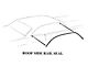 Molded Door Seals (66-67 Fairlane 2-Door Hardtop, Convertible)