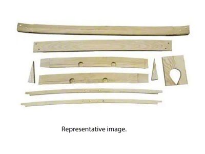 Roof Rib Kit - Wood - Ford Tudor & Ford Fordor Sedan