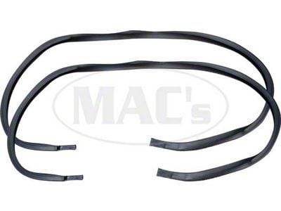 Molded Door Seals (66-67 Comet 2-Door Hardtop, Convertible)