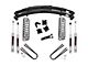 Rough Country 4-Inch Suspension Lift Kit with Rear Leaf Springs and Premiun N3 Shocks (78-79 Bronco)