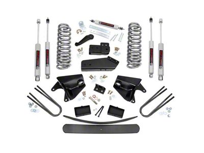 Rough Country 6-Inch Suspension Lift Kit with Rear Lift Blocks and Premiun N3 Shocks (80-96 Bronco)