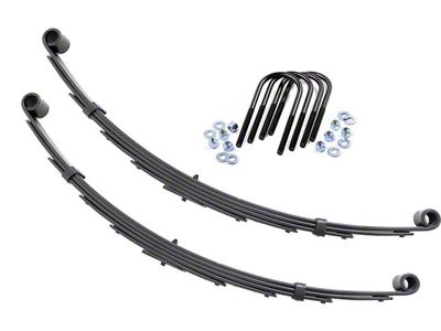 Rough Country Front Leaf Springs for 6-Inch Lift (73-91 4WD Blazer, Jimmy, K10)