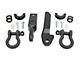 Rough Country Tow Hook to Shackle Conversion Kit with D-Ring Shackles and Rubber Isolators (88-99 C1500, K1500)