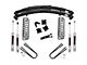 Rough Country 4-Inch Suspension Lift Kit with Premium N3 Shocks and Rear Leaf Springs (77-79 4WD F-100, F-150)