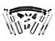 Rough Country 4-Inch Suspension Lift Kit with Premium N3 Shocks (82-85 4WD F-350 SRW w/ Straight Front Axle)