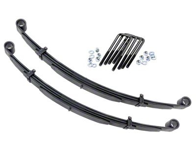 Rough Country Front Leaf Springs for 4-Inch Lift (80-97 4WD F-250; 82-97 4WD F-350)