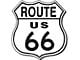 Route 66 Tin Sign