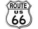 Route 66 Tin Sign