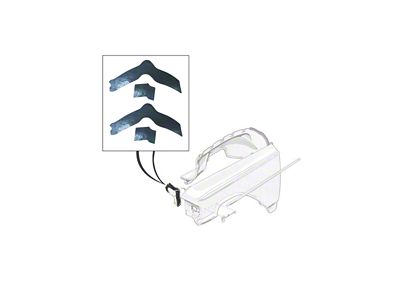 Rubber the Right Way Front Fender Splash Shield Kit (63-64 Comet)