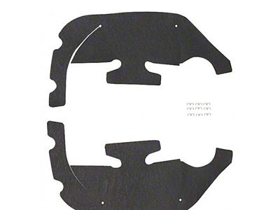 Rubber the Right Way A-Arm Dust Shield Kit (1969 Firebird)