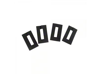 Rubber the Right Way Door Hinge Gaskets (67-72 F-100, F-250, F-350)