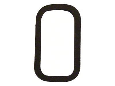 Rubber the Right Way License Plate Light Lens Gasket (66-70 Biscayne, Brookwood, Caprice, Impala, Kingswood, Townsman)