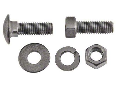 Running Board Bolt Kit - 122 Pieces - For Frames With Square Holes - Ford Passenger