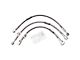 Russell Stainless Steel Braided Brake Line Kit; Front and Rear (77-81 Camaro w/ Front Disc & Rear Drum Brakes)