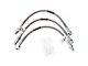 Russell Stainless Steel Braided Brake Line Kit; Front and Rear (67-68 Camaro w/ Front & Rear Drum Brakes)