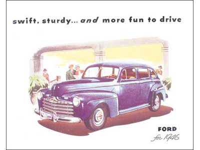 1946 Ford Car Sales Brochure