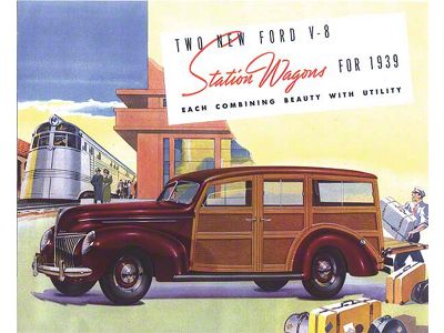 1939 Ford Wagon Sales Brochure