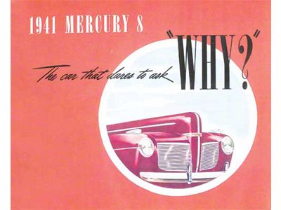 1941 Mercury Sales Brochure