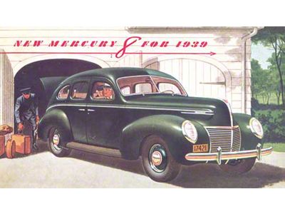 1939 Mercury Sales Brochure