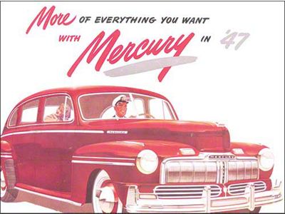 1947 Mercury Sales Brochure