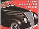 1937 Ford Car Sales Brochure