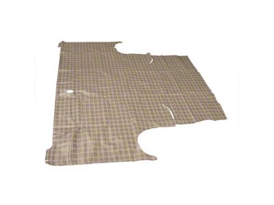 Scott Drake Trunk Mat; Plaid (60-63 Falcon)