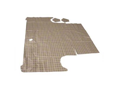 Scott Drake Trunk Mat; Plaid (64-65 Falcon 2-Door)