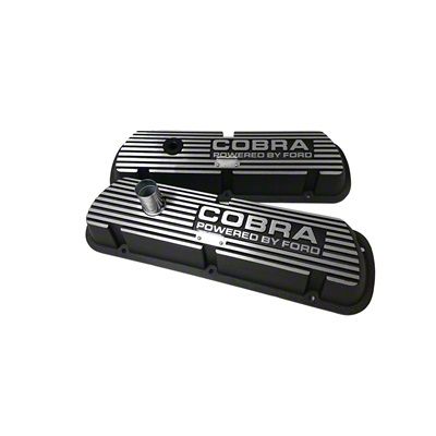 Scott Drake Ecklers Aluminum Valve Covers With Cobra Powered By Ford ...