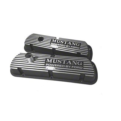 Scott Drake Ecklers Aluminum Valve Covers With Mustang Powered By Ford ...