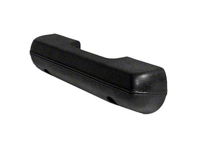 Scott Drake Arm Rest Pad; Black (1967 Mustang)