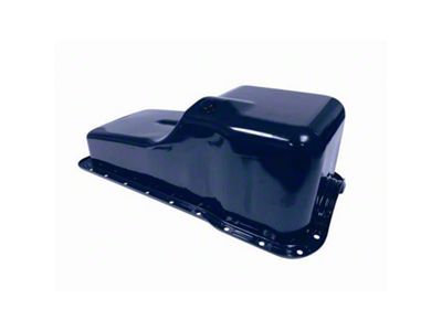 Scott Drake Concours Correct Oil Pan; Blue (64-69 260/289/302 V8 Mustang)