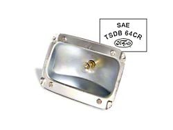 Scott Drake Concours Tail Light Housing with FoMoCo Logo (65-66 Mustang)