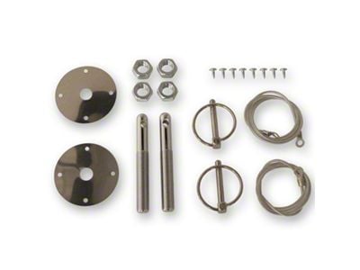 Scott Drake Deluxe Hood Pin Kit (64-73 Mustang)