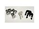 Scott Drake Door Lock and Ignition Cylinder Set with Pony Logo Keys (67-69 Mustang)