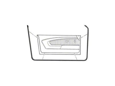 Scott Drake Door Weatherstrips (69-70 Mustang)