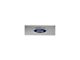 Scott Drake Ford Logo Door Sill Plate Emblem; Blue (68-73 Mustang)