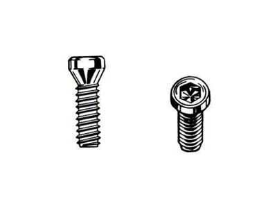 Scott Drake Interior Door Handle and Window Crank Screws (64-66 Mustang)