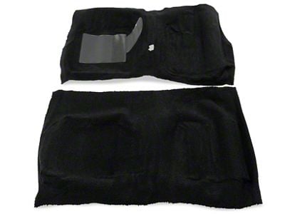 Scott Drake Molded Carpet Kit Black (65-68 Mustang Coupe)