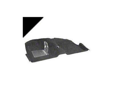 Scott Drake Molded Carpet Kit; Black (71-73 Mustang Sportsroof)