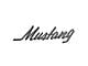 Scott Drake Mustang Script Fender/Trunk Emblem (69-73 Mustang)