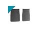 Scott Drake Nylon Carpet Front and Rear Floor Mats; Turquoise (65-68 Mustang)