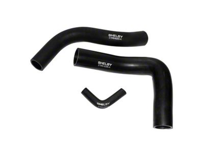 Scott Drake Radiator Hose Set with Shelby Name and Part Number Imprints (65-68 289/302 V8 Mustang)