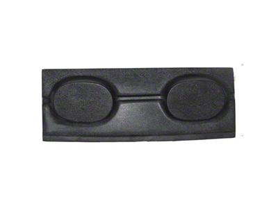 Scott Drake Rear Seat Trap Door with Speaker Pods (67-70 Mustang Fastback, Sportsroof)